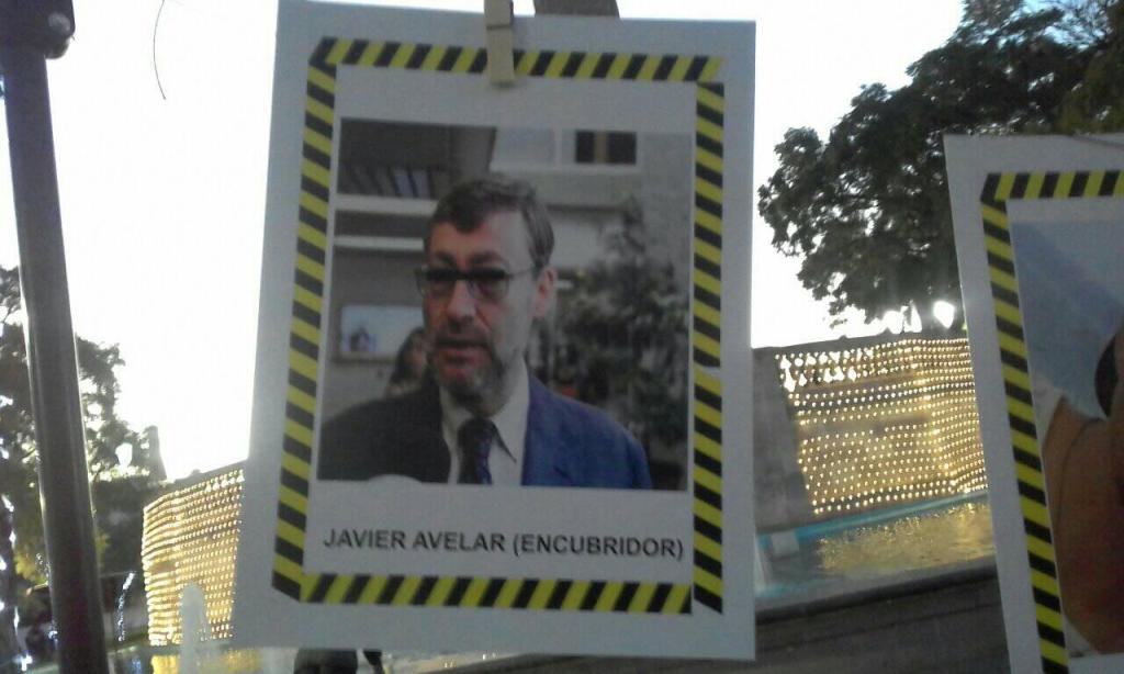 Fotografía tomada del medio el "Ojo de Aguascalientes" en el ultimo tendedero de agresores 2019. 